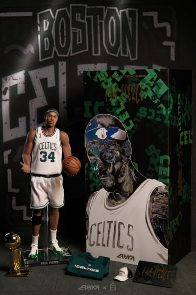 【運動明星】AOM－綠軍三巨頭 皮爾斯 08 奪冠套裝1