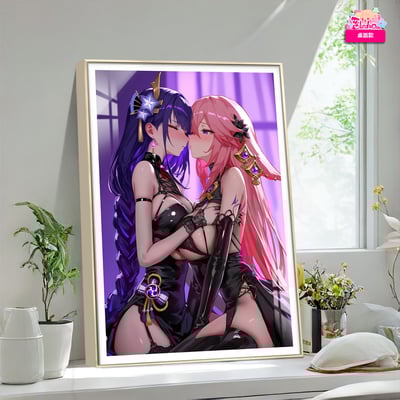 【週邊】阿喵畫社-原神 羞羞 雷電神子2