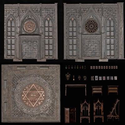 【原創授權】微觀臻慕-艾倫·坡 低語之屋（海外現貨）5