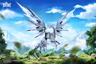 【正版授權】塑靈模玩-白晝流星 拼裝模型6