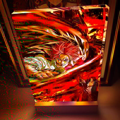 【週邊】阿喵畫社-紅髮 神避斬1