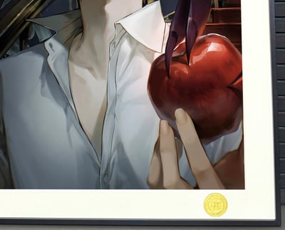 【週邊】H2工作室－死亡筆記本 夜神月 裝飾畫4