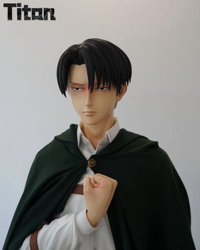 【進擊的巨人】TITAN Studio-胸像系列 第一彈 兵長 里維‧阿卡曼3