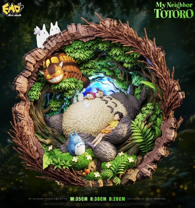 【宮崎駿】Emo－夢幻治癒系列 001 龍貓 仲夏夜之夢2