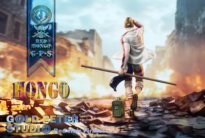 【海賊王】GP Studio GOLD PETER STUDIO-四皇團紅髮海賊團 第三款 船醫 本鄉4