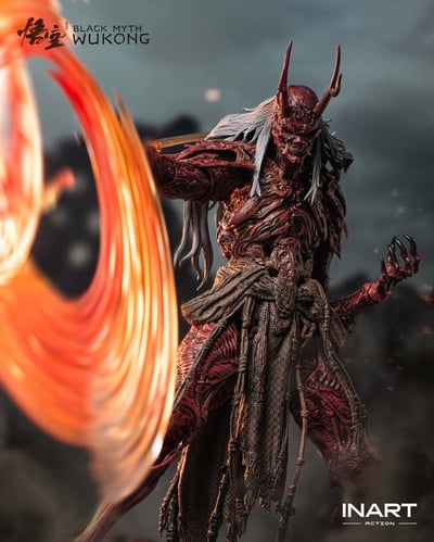 【正版授權】INART Action－黑神話：悟空 夜叉王 1/12 可動人偶11