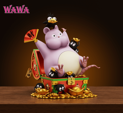 【宮崎駿】wawa-studio－招財系列 招財坊寶寶5