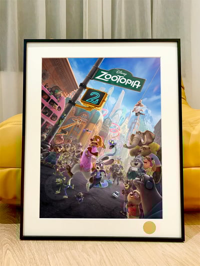 【週邊】星空工作室－動物方程式 動物城系列 裝飾畫2