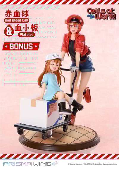 【正版授權】Prisma Wing－TV動畫 工作細胞 紅血球＆血小板 26cm22