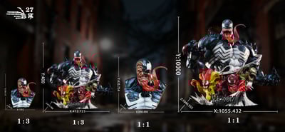 【漫威】27獄工作室－毒液 半身像13