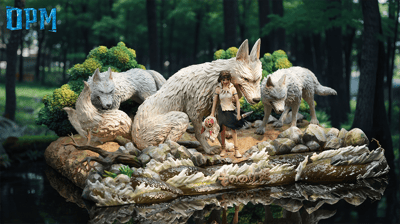 【宮崎駿】OPM-Studio-桌面小場景系列 007 幽靈公主2