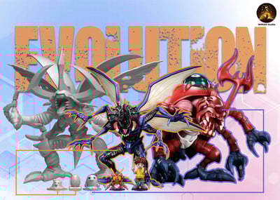 【數碼寶貝】迷漫MIMAN Studio-主角團數碼世界圖鑑共鳴系列 比多獸7