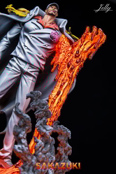 【海賊王】Jelly Studio 果凍工作室－海軍共鳴系列 第一彈 海軍元帥 赤犬・薩卡斯基3