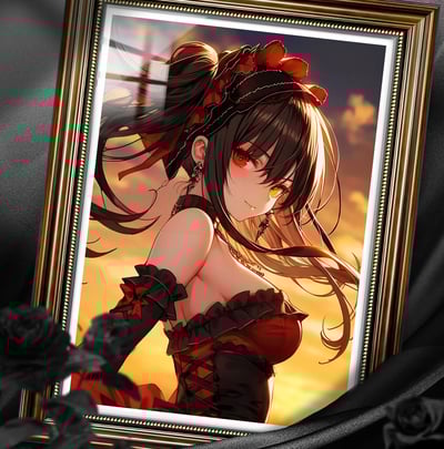 【週邊】阿喵畫社-黃昏 時崎狂三2