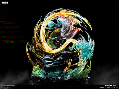 【火影忍者】白噪音工作室-飛雷神二段 波風水門VS帶土2