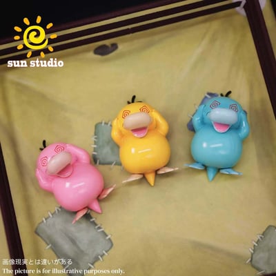 【寶可夢】SUN studio-圖鑑比例 失去戰鬥能力可達鴨2