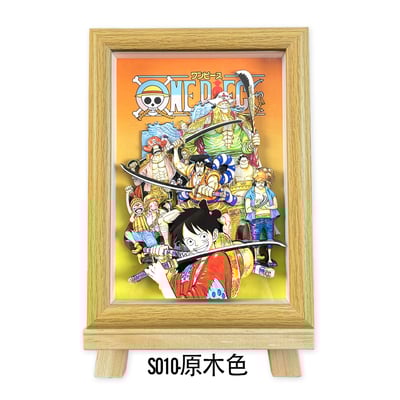 【週邊】萌萌匠-ONE PIECE海賊王草帽團魯夫扉頁大媽大鬍子立體畫6
