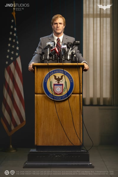 【正版授權】JND STUDIOS-蝙蝠俠黑闇騎士 雙面人 哈維丹特18