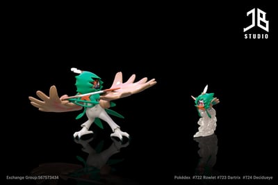 【寶可夢】JB Studio-圖鑑系列 進化組 木木梟 投羽梟 狙射樹梟3