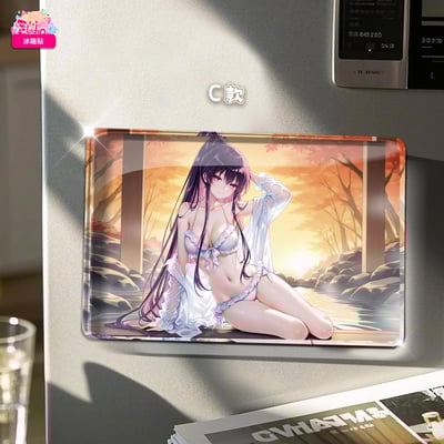 【週邊】阿喵畫社－夜刀神十香 雙聯裝飾畫5