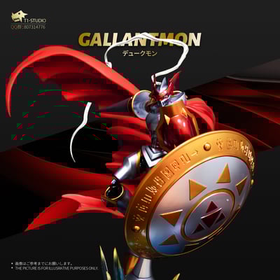 【數碼寶貝】T1-studio-皇家騎士共鳴系列 紅蓮騎士2