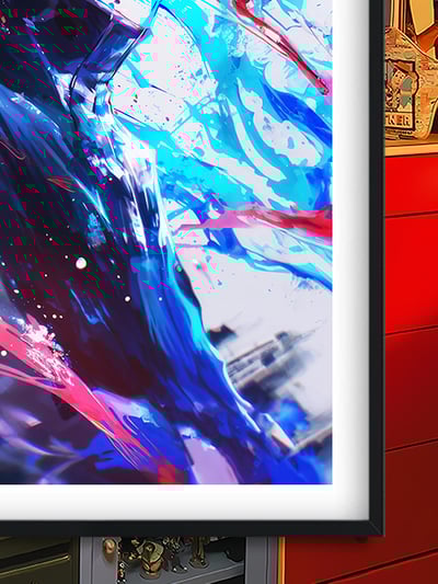 【週邊】巴洛克－咒術迴戰 炫彩五條悟 裝飾畫&冰箱貼3