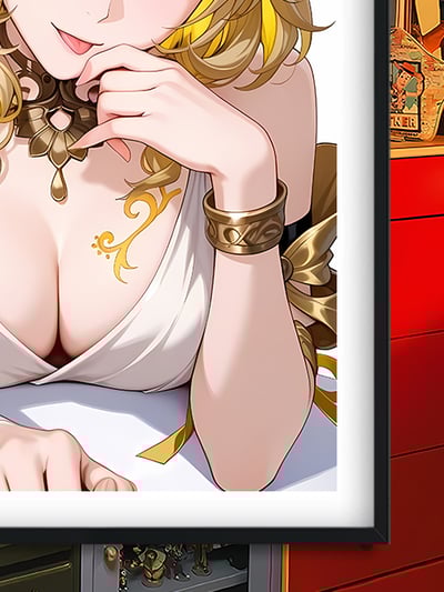 【週邊】巴洛克－崩壞 星穹鐵道 俏皮阿格萊雅 裝飾畫 & 冰箱貼3