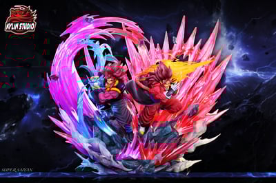 【七龍珠】kylin stuudio-七龍珠經典人物系列 012 超四雙王悟吉塔&貝吉特6