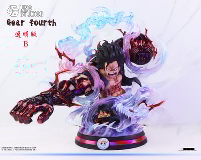 【海賊王】UNO工作室－蛇人 路飛 GEAR FOURTH 胸像6