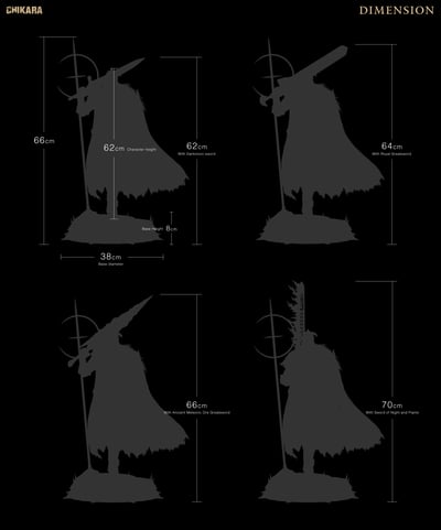 【艾爾登法環】CHIKARA STUDIO-艾爾登法環 白狼戰鬼16