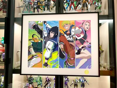 【週邊】星空工作室－火影忍者 潮流七班 裝飾畫2