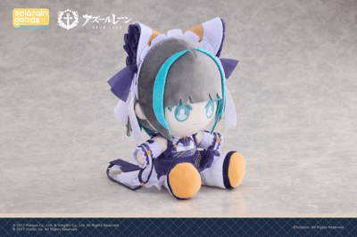 【正版授權】Solarain－碧藍航線 皇家陣營 PuniPuni 坐姿毛絨娃娃6