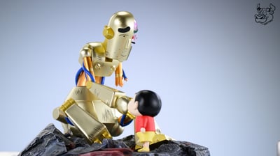 【蠟筆小新】牛子工作室-機器人爸爸和小新4