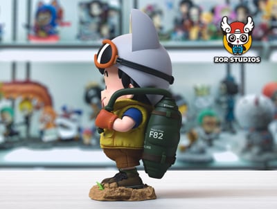 【阿拉蕾】ZOR-Studios-企鵝村全家福系列 第七彈 空豆小雄3