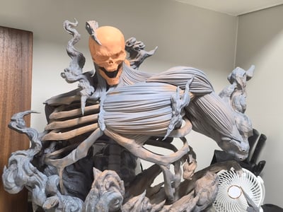 【進擊的巨人】AZ艾助工作室-左手的去向·艾倫&骨架進巨8