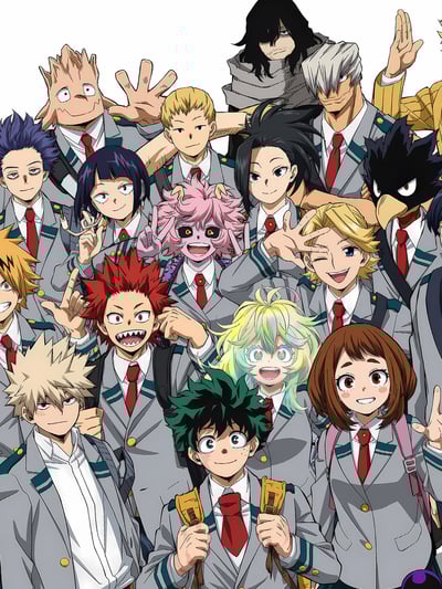 【週邊】星空工作室－我的英雄學院 英雄學院 裝飾畫4