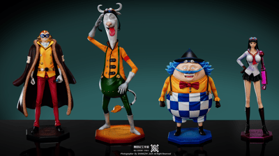 【海賊王】新世紀工作室-革命軍系列 革命軍四大副軍長1