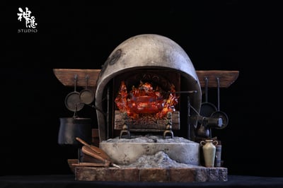 【宮崎駿】神隱工作室-遇見系列 舌尖上的火苗擺飾3