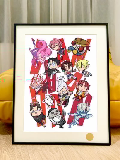 【週邊】星空工作室－膽大黨 Q版膽大黨 裝飾畫1