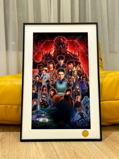 【週邊】星空工作室－怪奇物語 Stranger Things 裝飾畫1