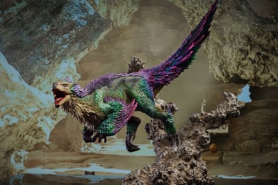 【魔物獵人】龍之邊境工作室-荒野鷺鷹龍8