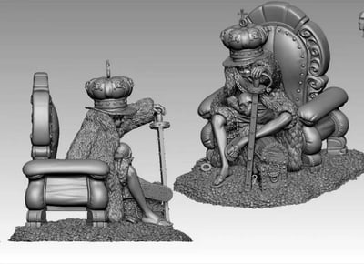 【海賊王】影工作室-王座系列 第一彈 王座魯夫7