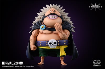 【海賊王】YZ工作室-黑鬍子海賊團 第九彈 7號艦長 巨大戰艦 聖胡安惡狼4