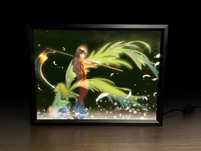 【週邊】萌萌匠-殺戮天使藍牙音箱導光畫5