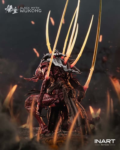 【正版授權】INART Action－黑神話：悟空 夜叉王 1/12 可動人偶6