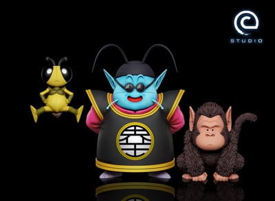 【七龍珠】C-STUDIO-地球入侵篇 巴布魯斯（猴子）& 古雷格利（飛蟲）2