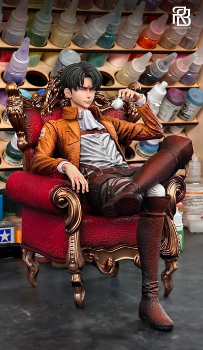 【進擊的巨人】ReBorn Studio－矮人 飲茶兵長2