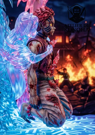 【鬼滅之刃】ATELIER DE KONOHA－輕雕系列 漪窩座＆戀雪4