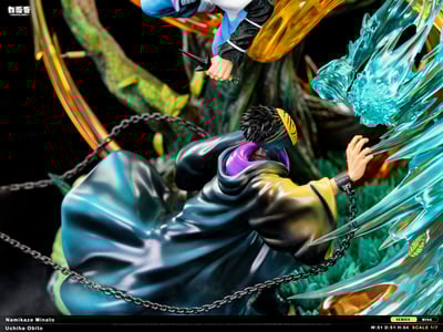 【火影忍者】白噪音工作室-飛雷神二段 波風水門VS帶土6