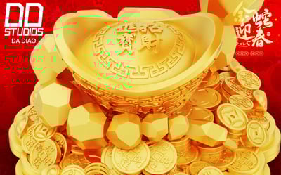 【寶可夢】DD Studios-蛇年大吉 招財大岩蛇5